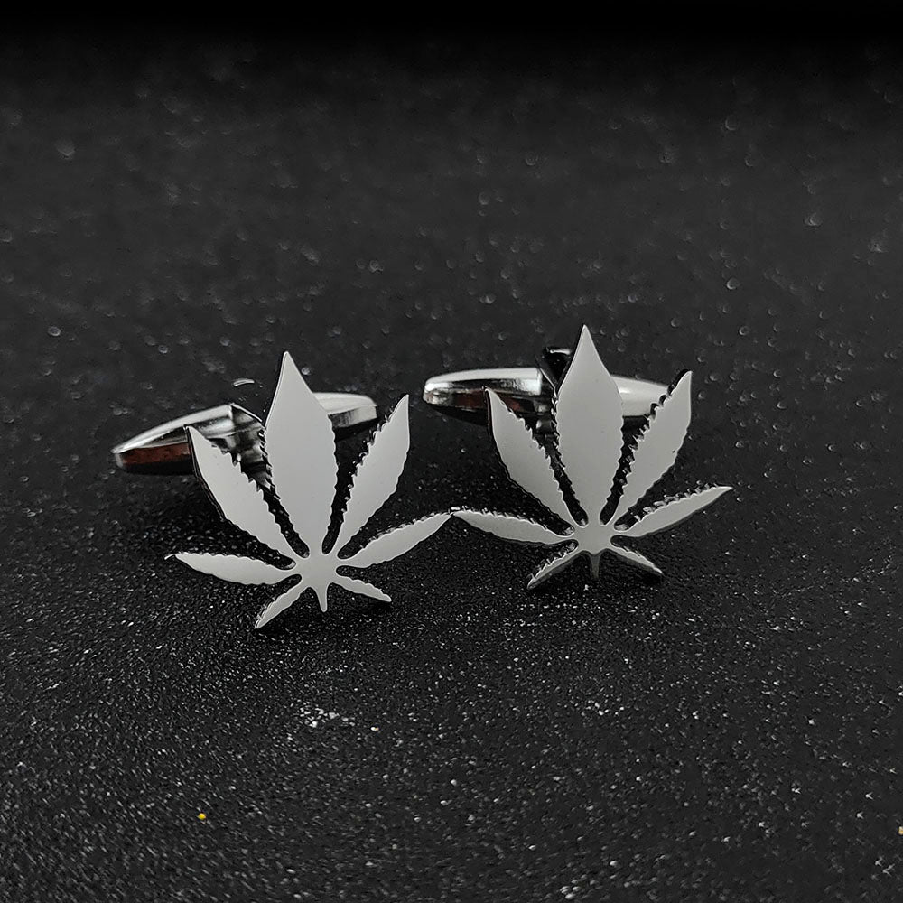 Leaf Cufflinks
