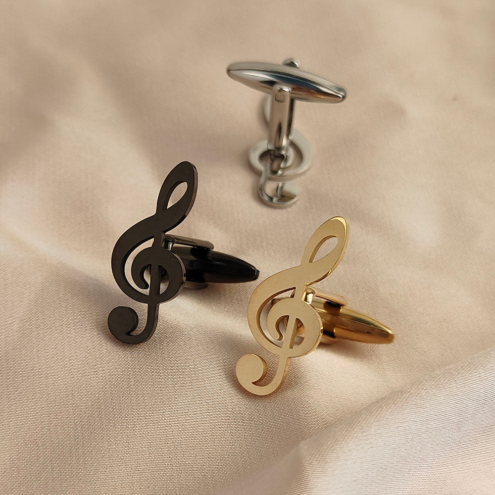 Treble Clef Cufflinks