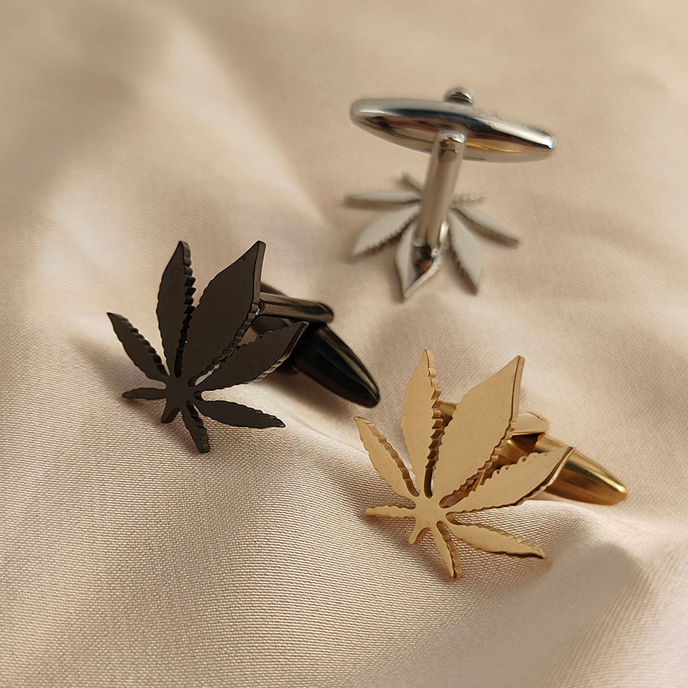 Leaf Cufflinks