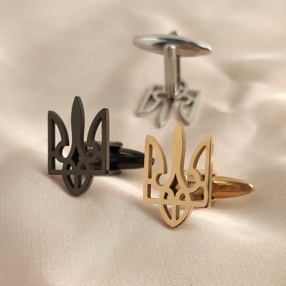 Ukraine Symbol Cufflinks
