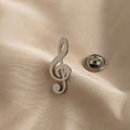 Music Symbol Brooch Pin