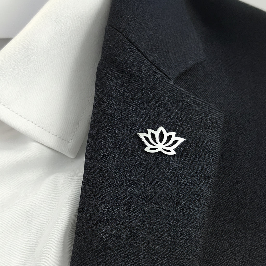 Lotus Brooch Pin