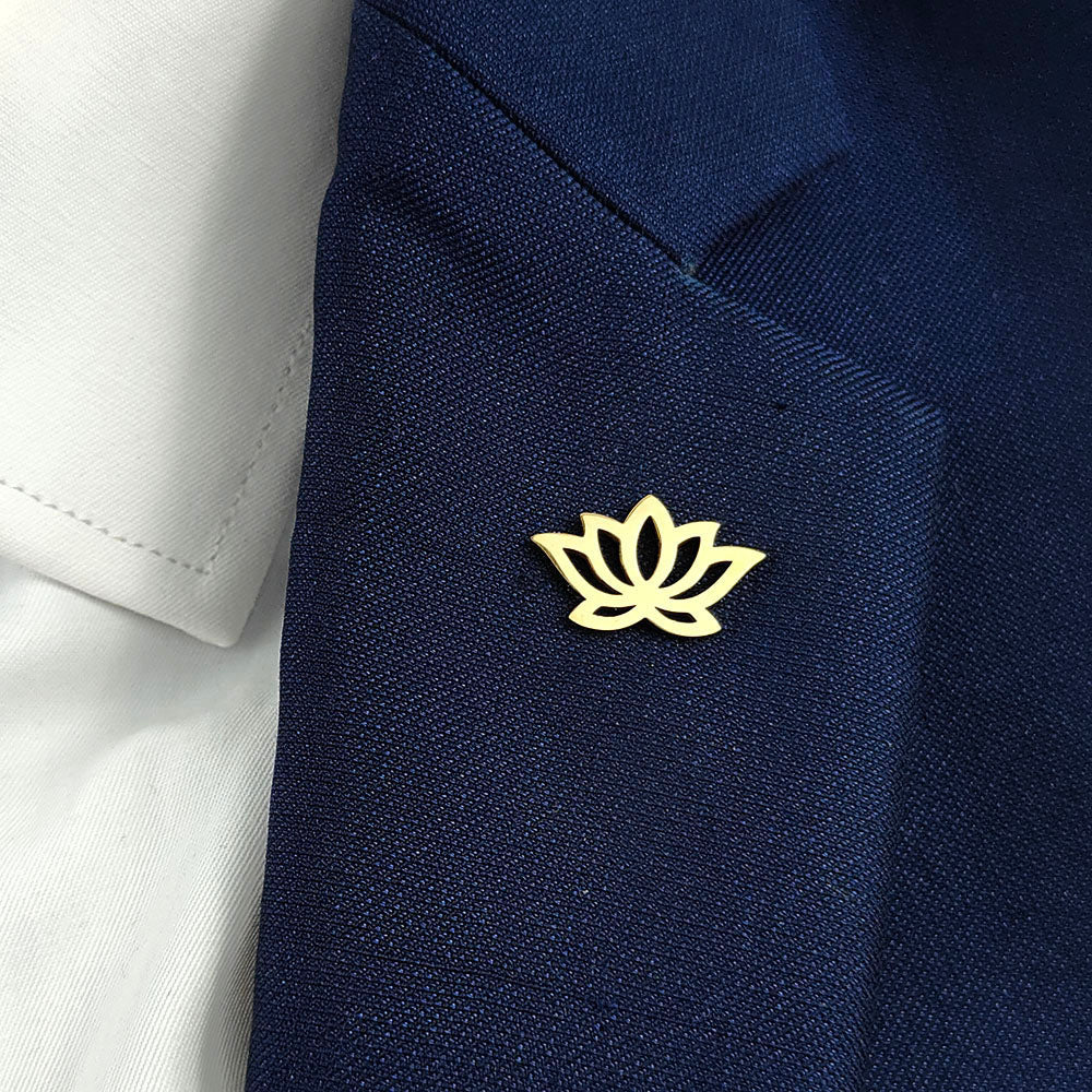 Lotus Brooch Pin