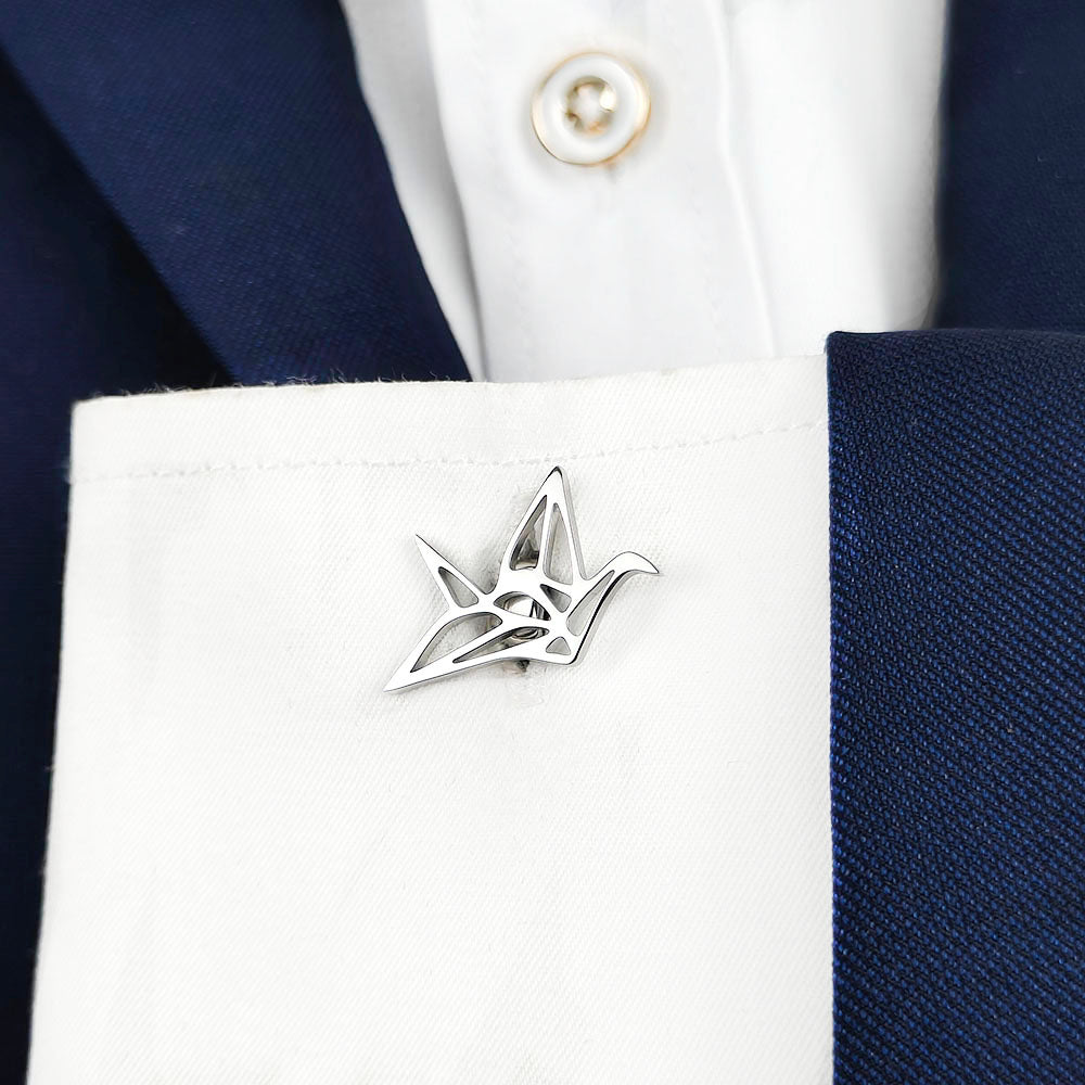 Paper Crane Cufflinks