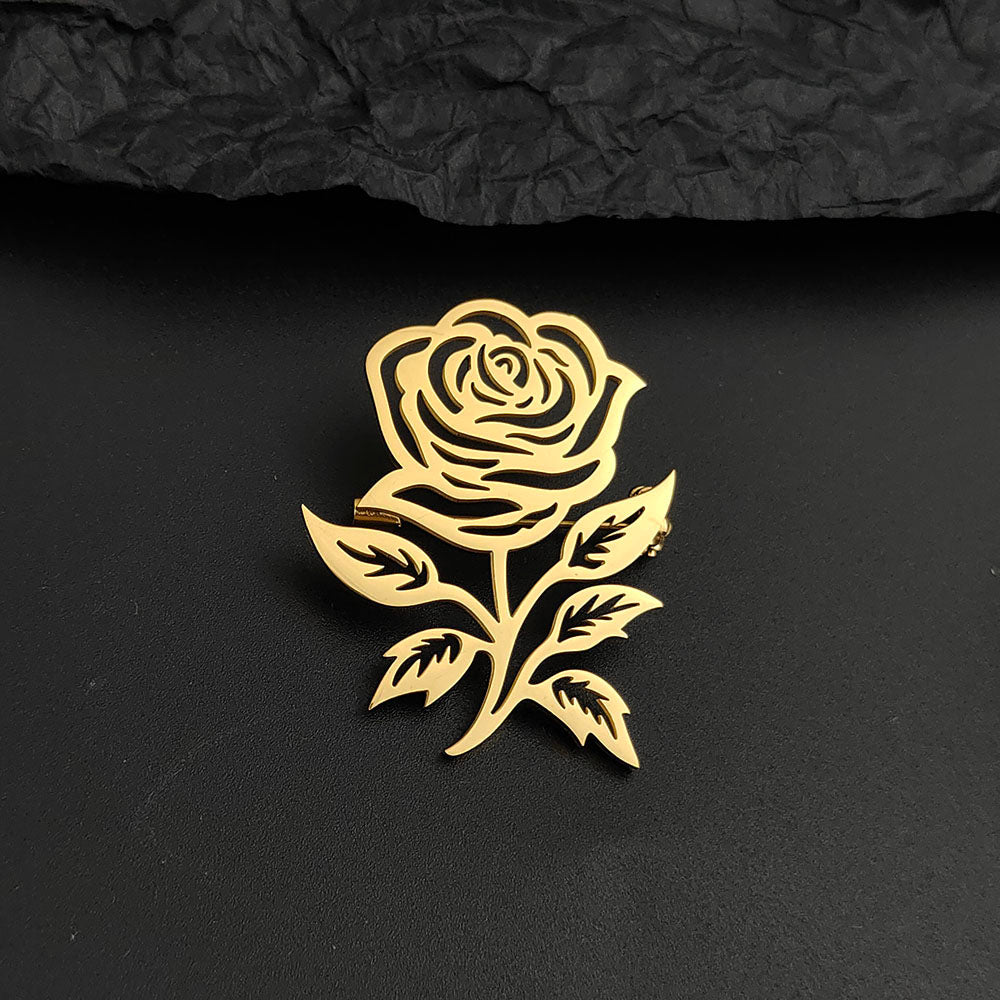 Rose Brooch Pin