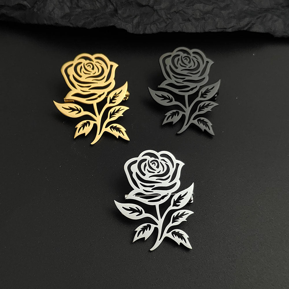Rose Brooch Pin