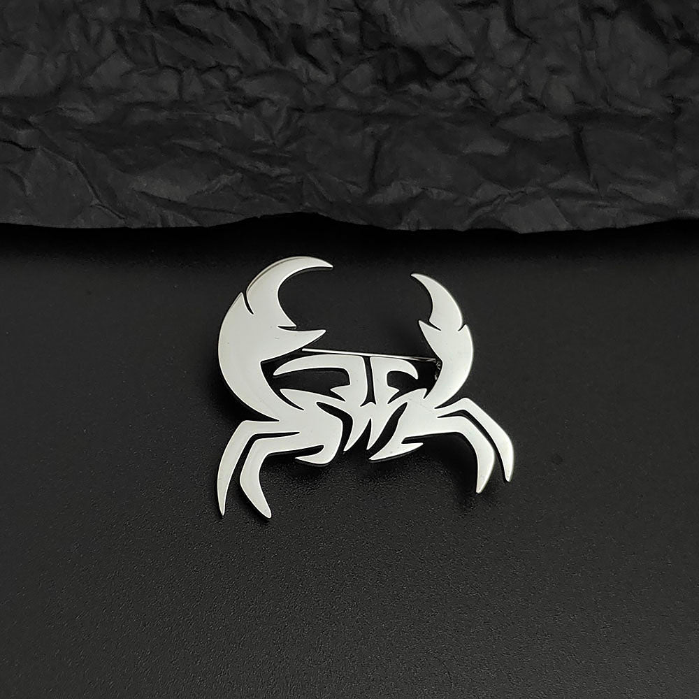 Crab Brooch Pin