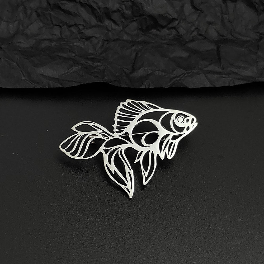 Fish Brooch Pin