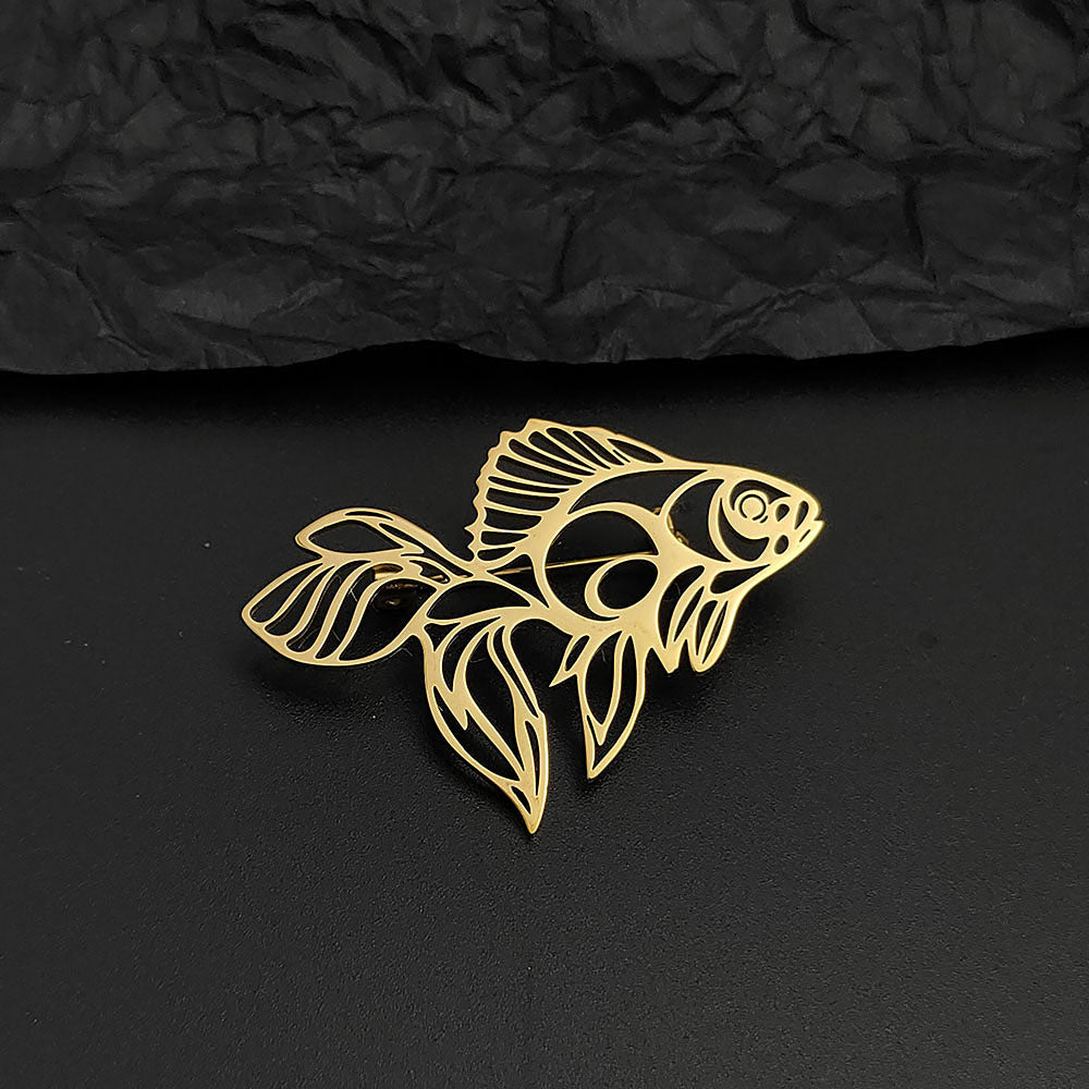 Fish Brooch Pin