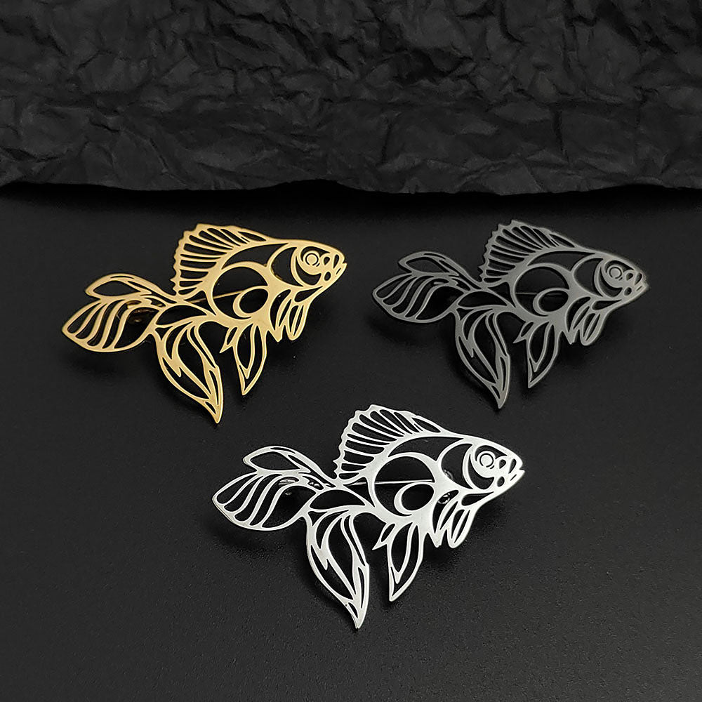 Fish Brooch Pin