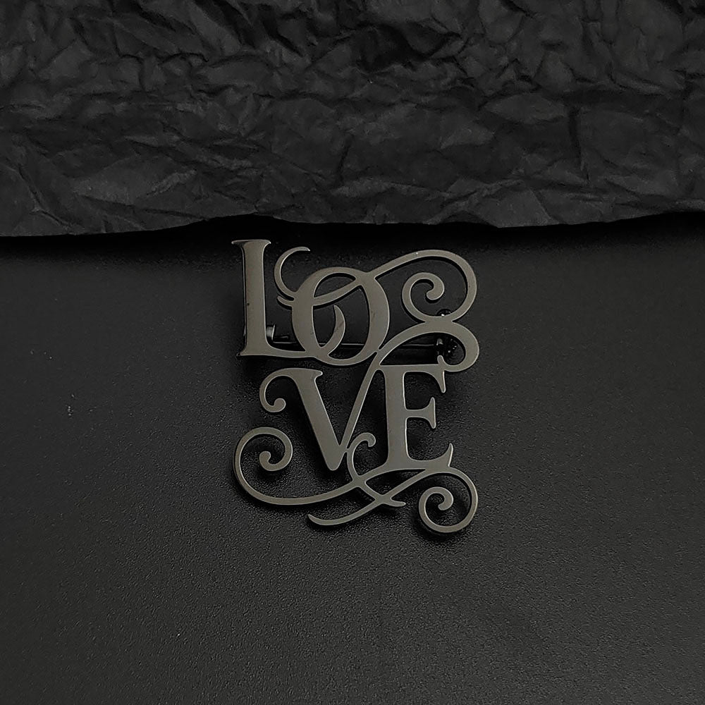 Love Brooch Pin