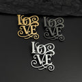 Love Brooch Pin