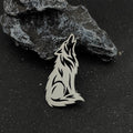 Lone Wolf Brooch Pin