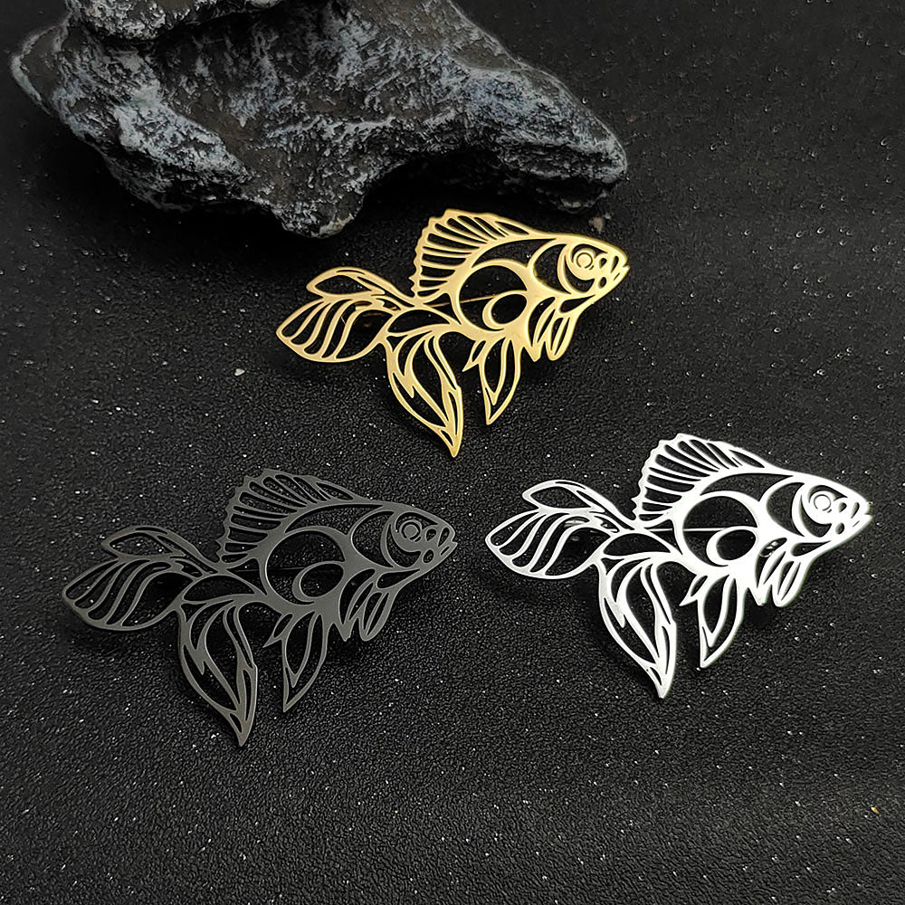 Fish Brooch Pin