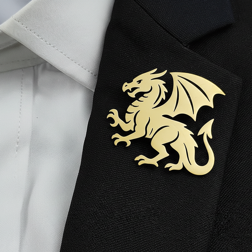 Pterosaur Brooch Pin