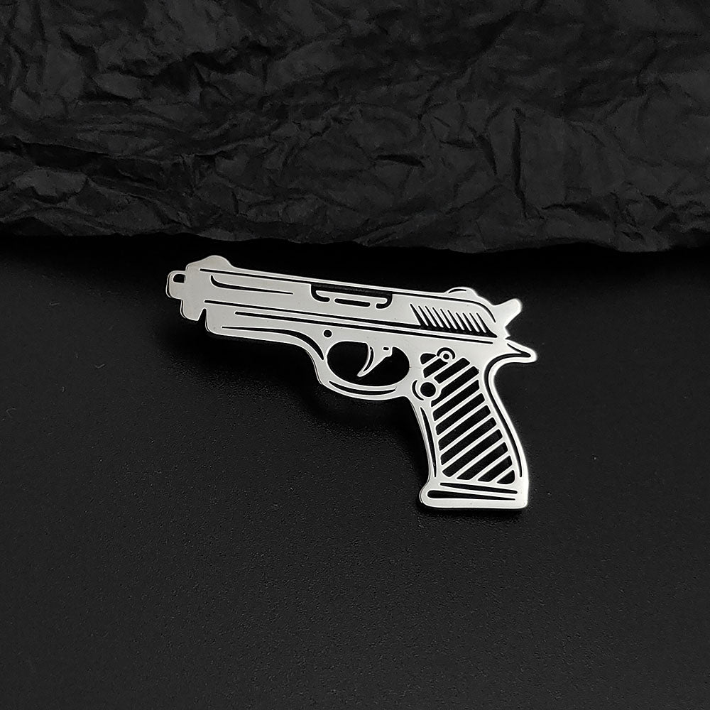 Pistol Brooch Pin