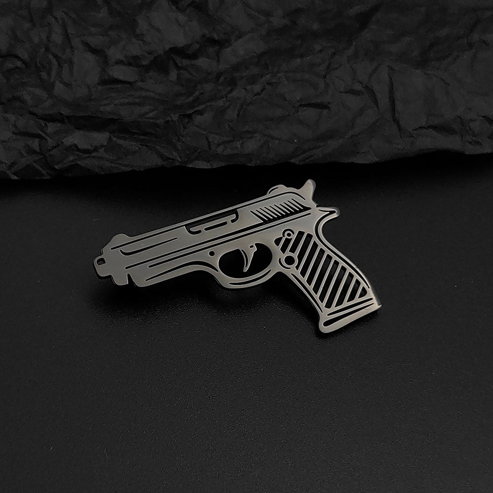 Pistol Brooch Pin